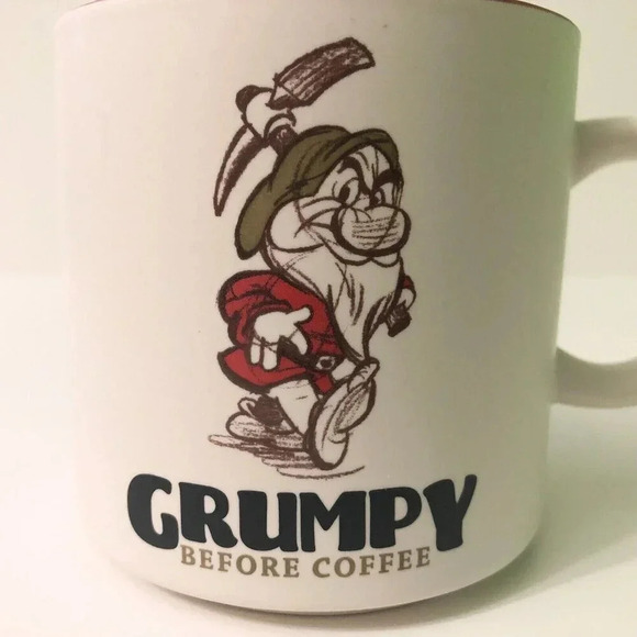 Hallmark Disney Grumpy Before Coffee Mug Cup Snow White and The Seven Dwarfs - Picture 2 of 13